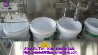 2180 J114 In-Line Weighing Automatic Lid-Placing and Capping Machine