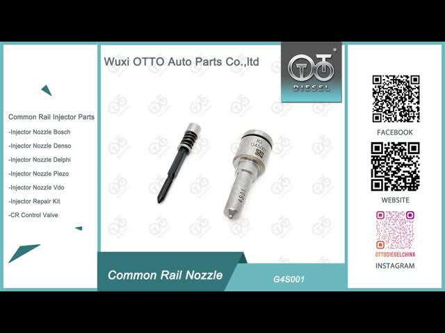 New G4S001 Model Fuel Injection Nozzle for Denso G4 Series For Injector  RE550611