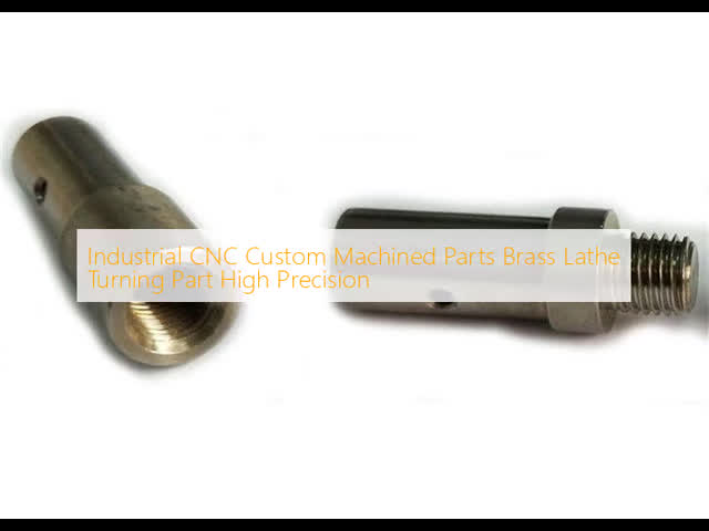 Industrial CNC Custom Machined Parts Brass Lathe Turning Part High Precision