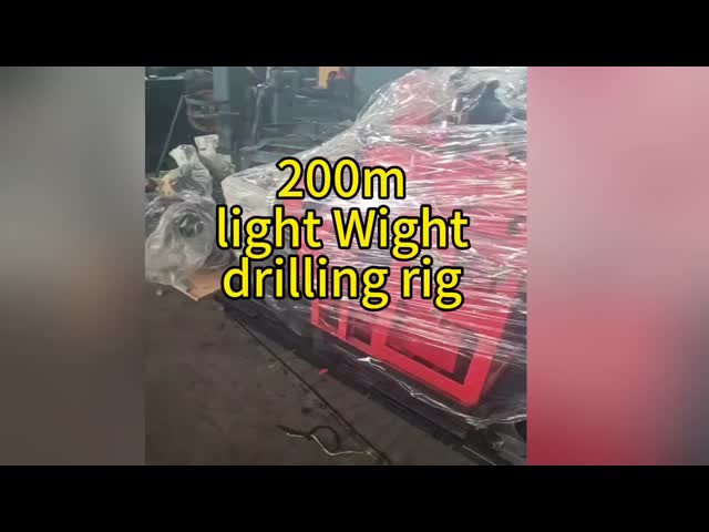 Hydraulic Rotary Geological Drilling Rig For Architecture/Soil Exploration/Waterwell