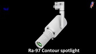 Integrated Contour Spotlight Gobo Projector Shapeable Track Light for Commercial Cultural Museum Lighting