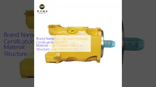 High Strength Cast Iron Axial Piston Hydraulic Main Pump for CAT E307E Excavator Replacement