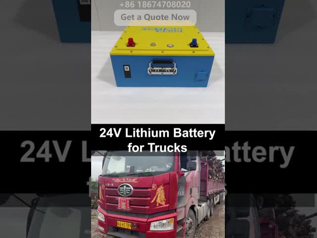 1800CCA 24V 314Ah LiFePO4 Cranking Battery For Truck Engine Start  AC