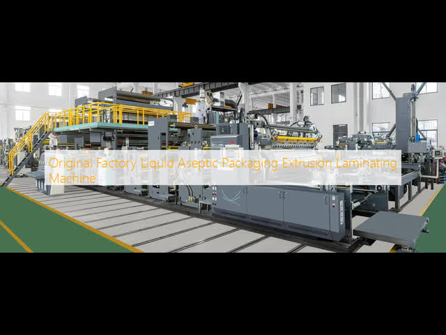 Original Factory Liquid Aseptic Packaging Extrusion Laminating Machine