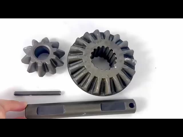 Custom 20CrMnTi Forging Carburized Spline Shaft & Differential Kit with Hardness 60–70 HRC