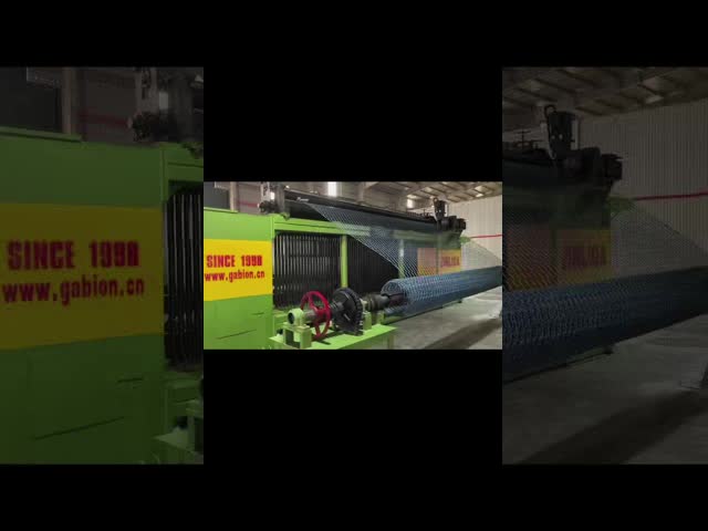 High-Velocity Intelligent Gabion Weaving Plant: Advanced PLC-Controlled System for Maximum Production Throughput