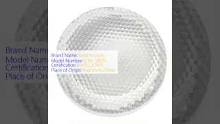90 Degree High Power 1W/3W Optical PMMA LED Lens for Edison and SSC High Power LED Chips