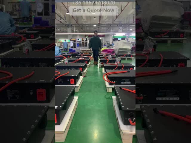 Customizable Electric Golf Cart Lithium Battery 96v100ah Electric Golf Trolley Battery