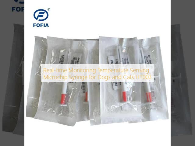 ISO 11784/11785 Compliant RFID Temperature Microchip with Integrated Sensor and Bio-Glass Material for Animal Identification
