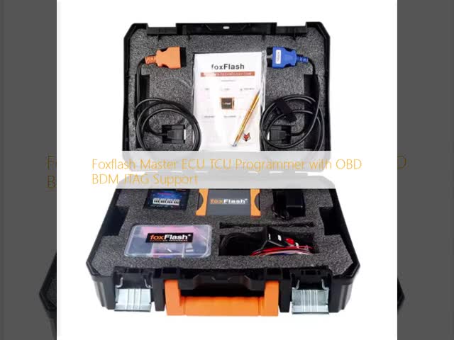 Foxflash Master ECU TCU Programmer with OBD BDM JTAG Support