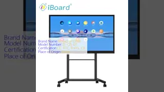 Интерактивный инфракрасный сенсорный экран 65 дюймов 4K UHD Multi-Touch Интерактивный сенсорный экран с функцией AI Android 14 4+32G или 8+128G