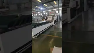 China Corrugated Carton Box Stacking Machine 9600W Cardboard Making supplier