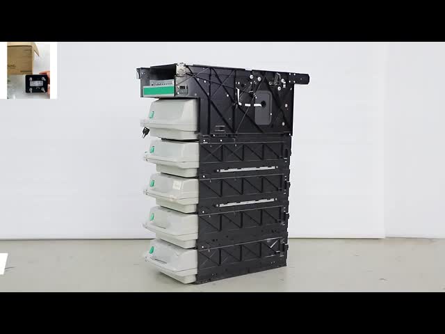 Glory NMD100 Cash Dispenser ATM Machine with 4+1 Cassettes – OEM Original Parts