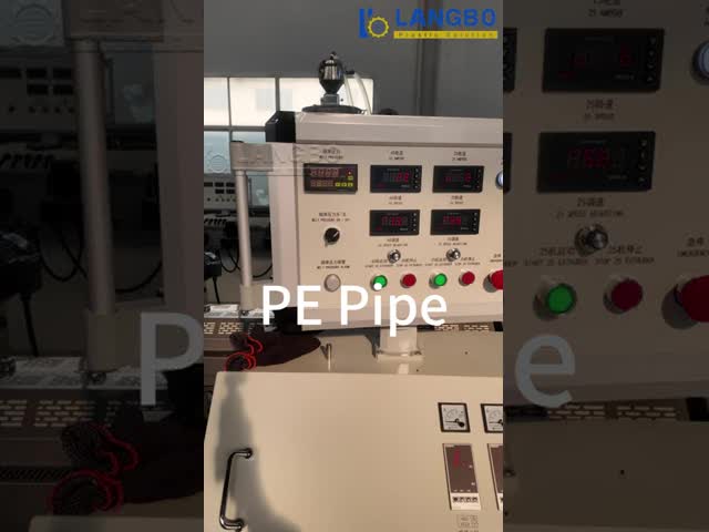 HDPE Pipe Extrusion Line| Uniform Wall Thickness Large Diameter