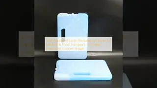 FDA Approved Large Reusable Ice Packs for Medical Food Transport Durable Leakproof Custom Shape
