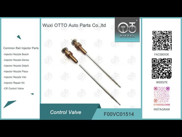 F00VC01514 / F 00V C01 514 Common Rail Injector Control Valve For Injector 0445110546 / 569