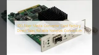 10G glasvezelconverter Betrouwbare netwerkverbinding
