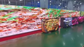 Display de recepção LED