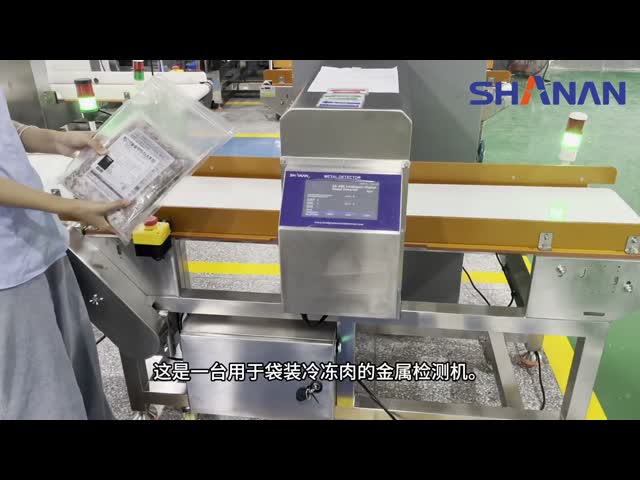 Food Conveyor Belt  Processing Industry Metal Detector For Food