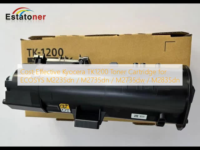 Cost-Effective Kyocera TK1200 Toner Cartridge for ECOSYS M2235dn / M2735dn / M2735dw / M2835dn