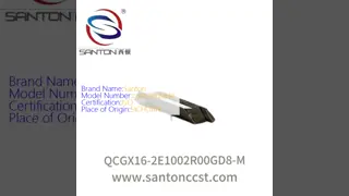 PNGG120530-CJY Inserts de fraisage en acier inoxydable