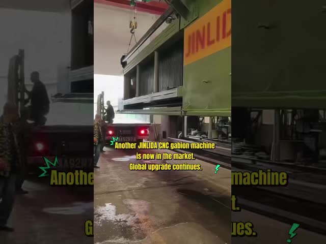 High-Speed CNC Gabion Mesh Machine | 100×120mm | 2.0–4.0mm Wire | Reduced Wire Breakage, Stable Production