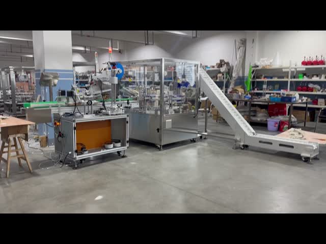 Customized Cartoning Machine With 8-station Design And Quick-change System For High-speed Top Loading Packaging