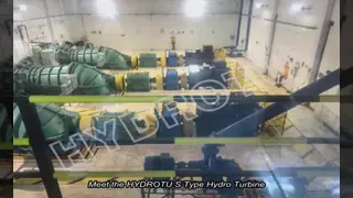 S Type Turbine for High Head Hydropower Station  for Large Discharge Station