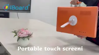 24.5 ιντσών Portable Touch Screen Kiosk με Android 14 1080p ανάλυση και πιστοποίηση Google EDLA
