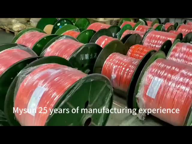 UL3512 High Temperature Silicone Insulated Wire with 200C Rating and Round Shape for Industrial Applications