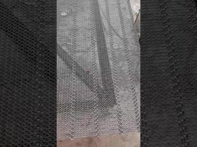 Self Cleaning Vibrating Screen Mesh Heavy Duty Hooked High Tensile Steel Wire