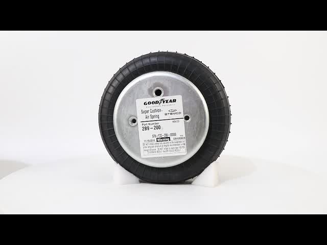 Original Goodyear 2B9-200 Super-Cushion Bellows Air Spring 578-92-3-202 Double Bellow Air Bag