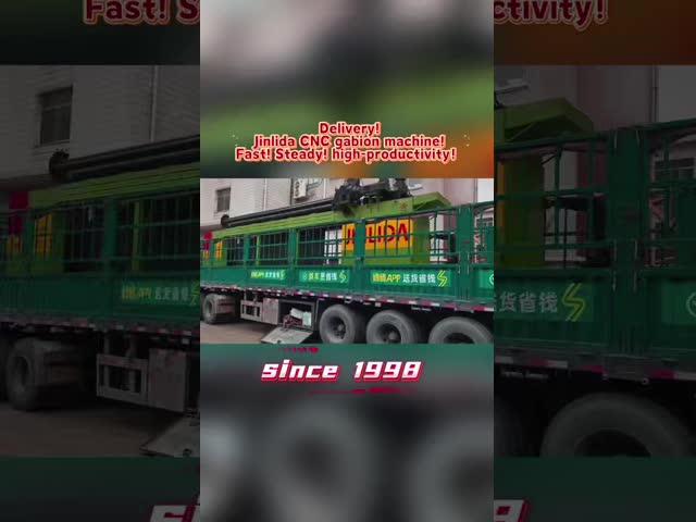 CNC Gabion Machine for High-Speed Industrial Gabion Mesh Production