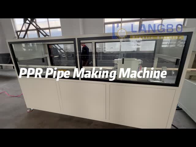 PPR Pipe Extrusion Machine with Multi-Layer Control for Uniform Wall Thickness and 150kg/h Max Output