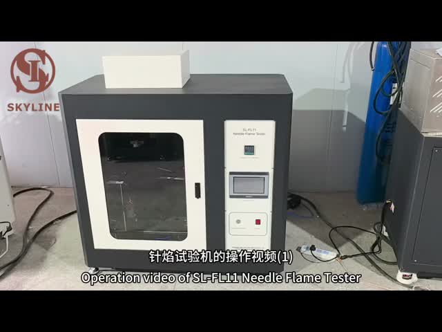 Electronic Product Flame Test Apparatus , IEC 60695 Needle Flame Test Chamber