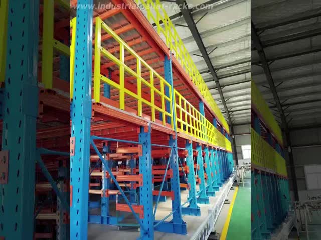 Heavy Weight Load Capacity Industrial Mezzanine Floors with Steel / Plywood Flooring