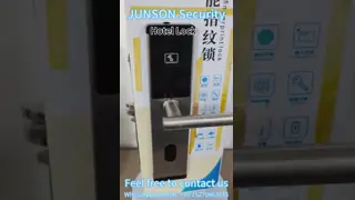 Stainless Steel RFID Hotel Door Lock with Fast <1s Response and 200 Guest Card Capacity
