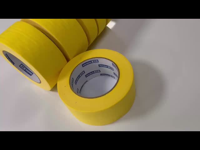 Customized 55mm Yellow Crepe Masking Tape For car Automotive Paint