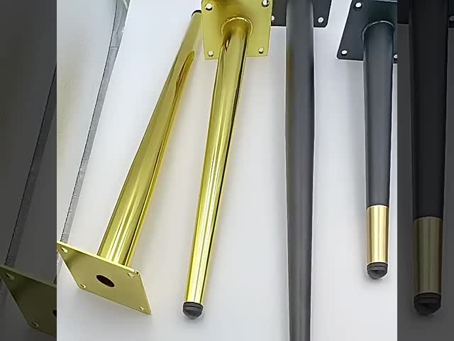 Modern Stainless Steel Table Legs for Furniture Easy Installation