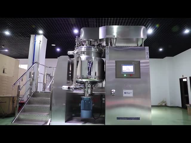 Cosmetics Vacuum Emulsifying Homogenizer Mixer, Cosmetic Production Mixer