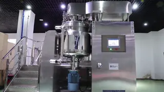 Cosmetics Vacuum Emulsifying Homogenizer Mixer, Cosmetic Production Mixer