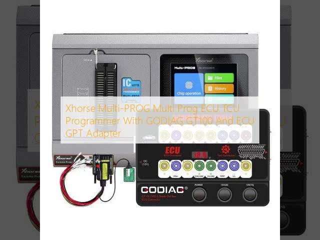 Xhorse Multi-PROG Multi Prog ECU TCU Programmer With GODIAG GT100 And ECU GPT Adapter