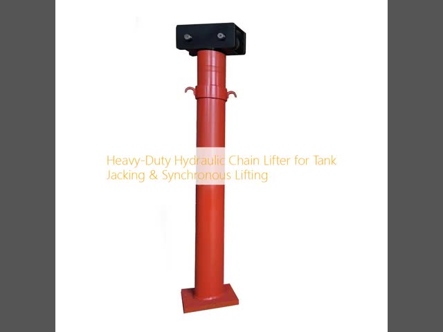 Heavy-Duty Hydraulic Chain Lifter for Tank Jacking & Synchronous Lifting