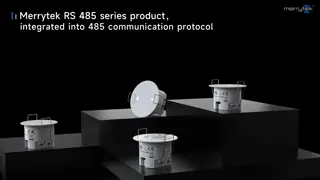 35mm cut-out PIR Ceiling Mount Corridor Occupancy Sensor with RS-485 protocol