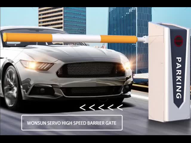2nd Gen Servo Barrier Gate Intelligent Traffic Barrier Parking Barrier for High-Efficiency Traffic Control