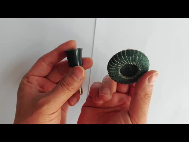 Mixed Curved Flap Disc 2 Inch Roll Lock Quick Change Sanding Discs