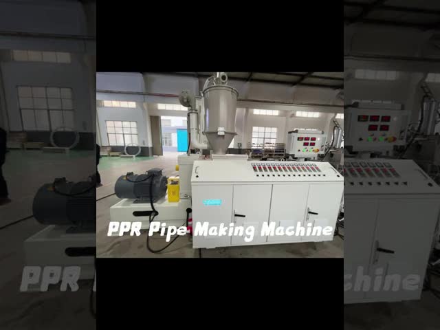 PPR Pipe Making Machine For Plumbing And Floor Heating Systems