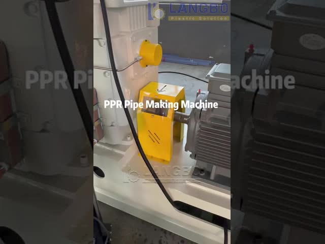 20–110mm PPR Pipe Extrusion Machine with PLC+Touch Screen Control and Automatic Cutting System