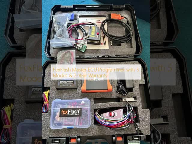 FoxFlash Master ECU Programmer with 5 Modes & 2-Year Warranty