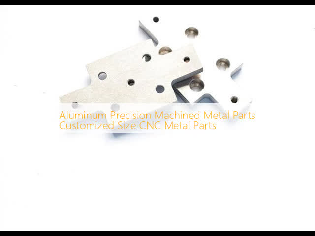 Aluminum Precision Machined Metal Parts Customized Size CNC Metal Parts
